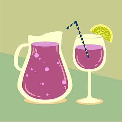 Sangría de vino